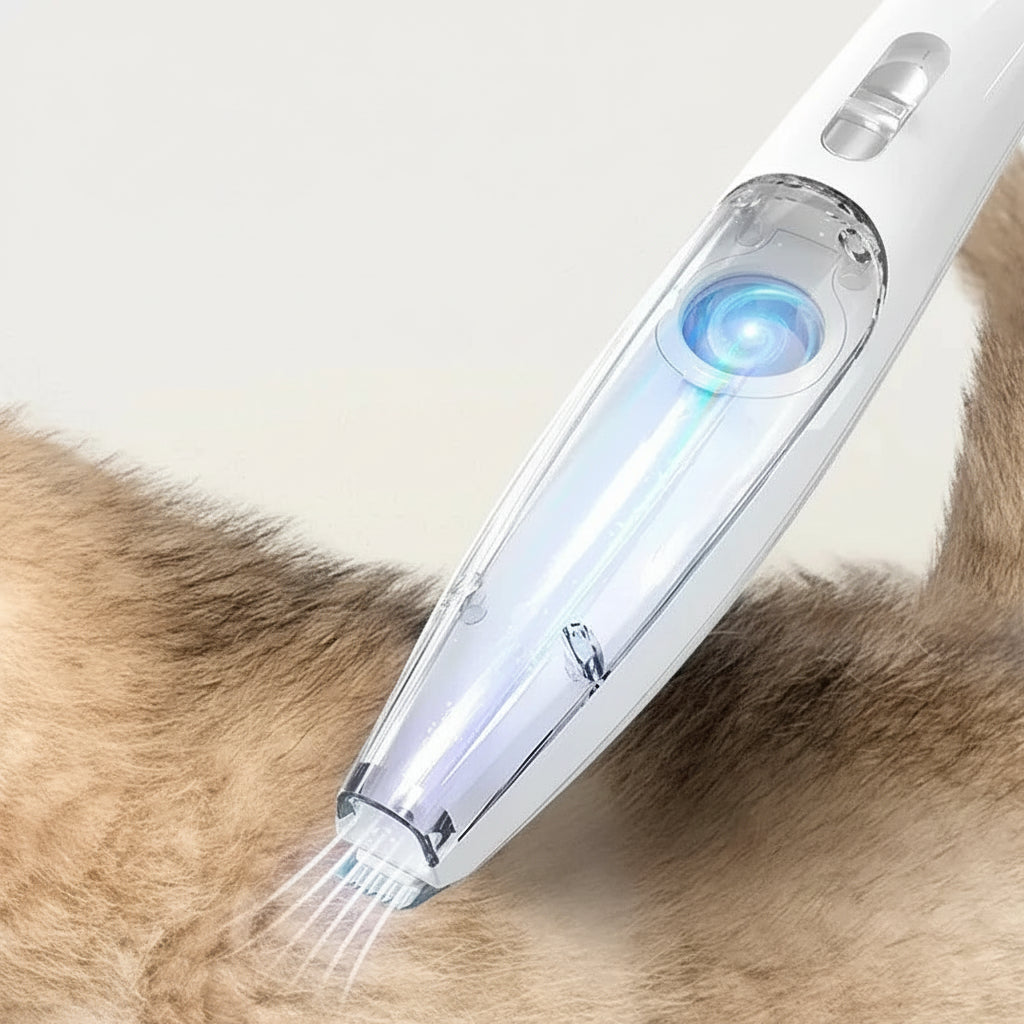 LED Rechargeable Pet Hair Remover Clipper Tool
